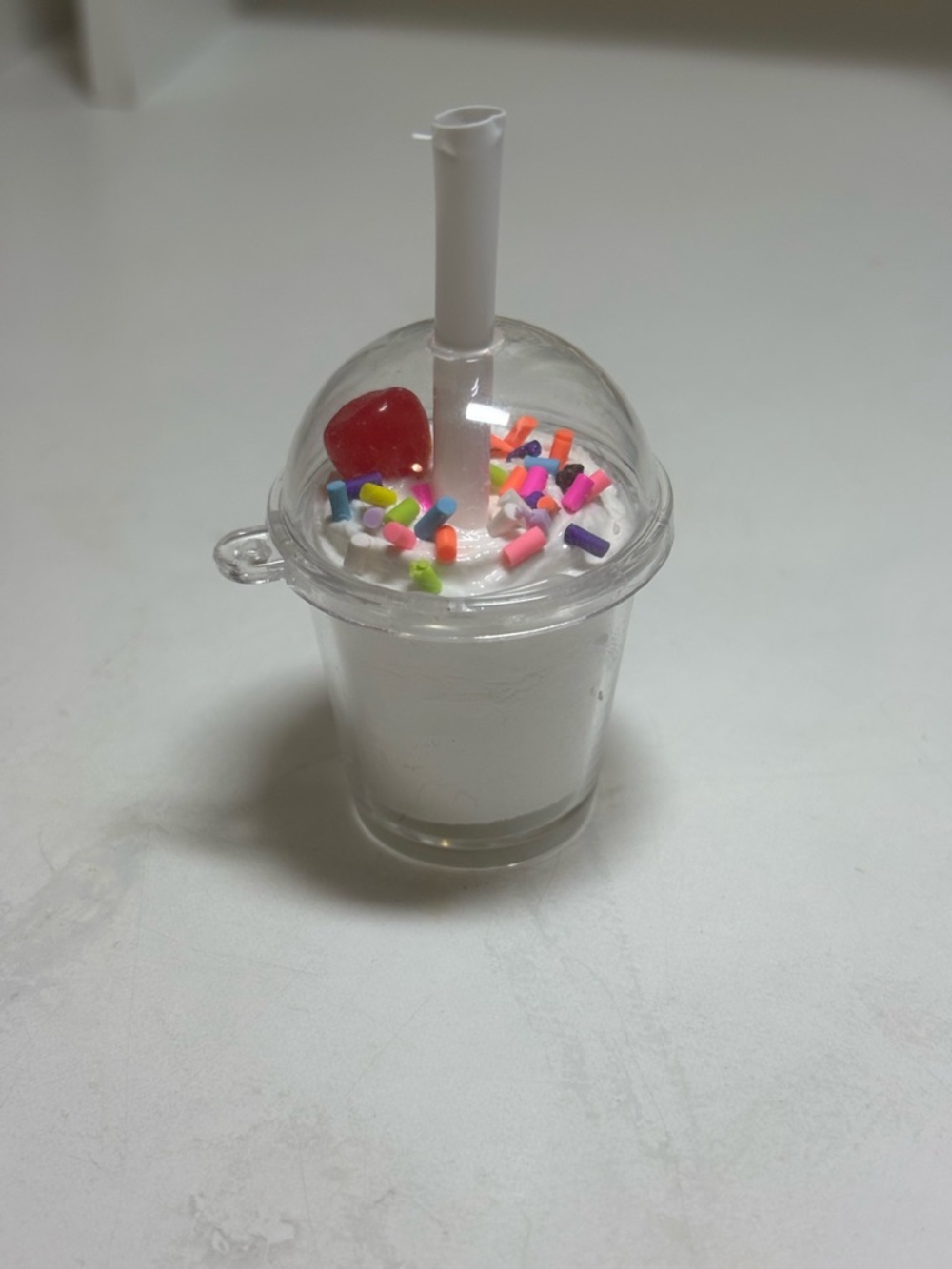 Vanilla Milkshake keychains
